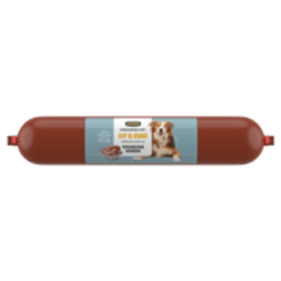 Jumbo Hondenworst met Kip & Rund 400g - natvoer honden