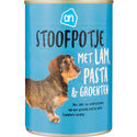 AH Blik stoof lam-pasta-groente 415 g - natvoer honden