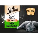 Sheba Mini filet in saus 1,02 kg - natvoer katten