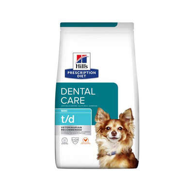 Hill's t/d Mini - Canine 3 kg - hondenbrokken