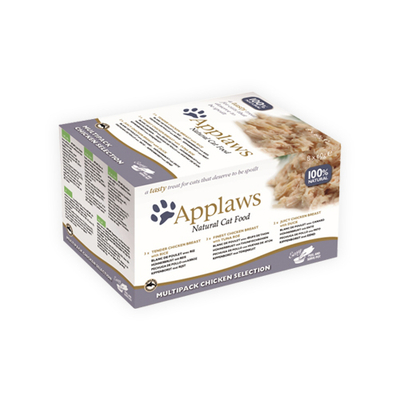 Applaws Cat - Multipack Chicken Selection Pots - 8 x 60 g - natvoer katten