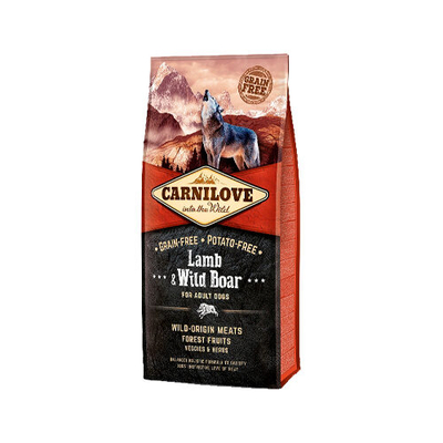 Carnilove Hondenvoer Lam & Wild Zwijn - 12 kg - hondenbrokken
