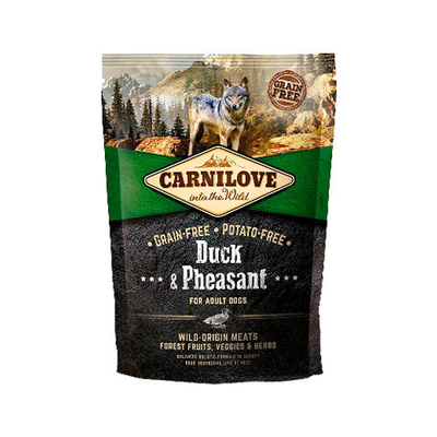 Carnilove - Eend & Fazant Adult - 1,5 kg - hondenbrokken
