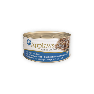 Applaws Cat - Tuna Fillet & Crab - 24 x 70 g - natvoer katten