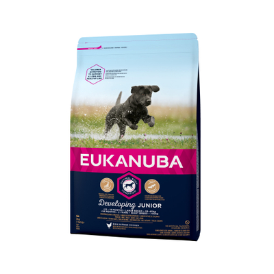 Eukanuba Developing Junior Large Breed Kip - Hondenvoer - 12 kg