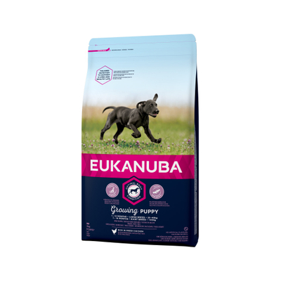 Eukanuba Dog - Growing Puppy - Large Breed - 12 kg - hondenbrokken