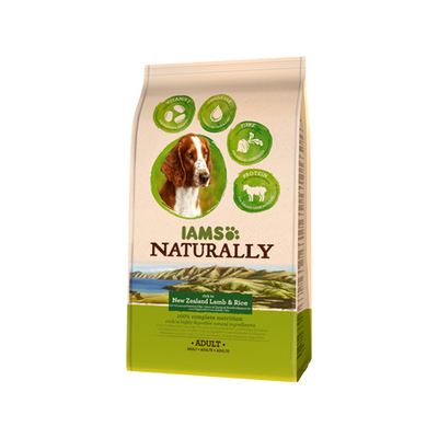 IAMS Naturally Dog - Lamb & Rice - 2,7 kg - hondenbrokken