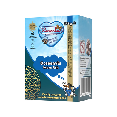 Renske Vers Oceaanvis - 185 gram - natvoer honden