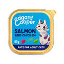 Edgard & Cooper Adult Cat - MSC-Zalm en Vrije-UitloopKip - Paté - 16 x 85 g - natvoer katten