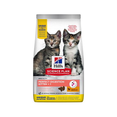 Hill's Science Plan Kitten Perfect Digestion Kattenvoer - 7 kg - kattenbrokken