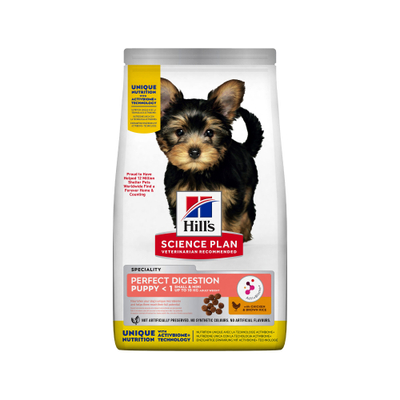 Hill's Science Plan Puppy Perfect Digestion Small en Mini - 6 kg - hondenbrokken