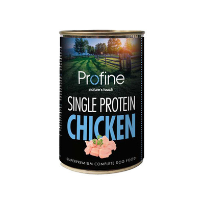 Profine - Single Protein - Kip - 6 x 400 g - natvoer honden
