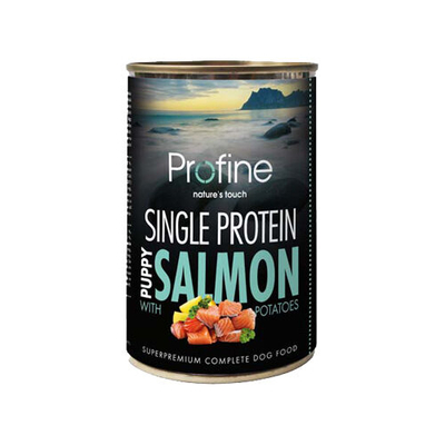 Profine Puppy - Single Protein - Hondenvoer - Zalm - 6 x 400 g - natvoer honden