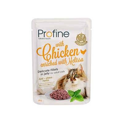 Profine adult filets in jelly - Kip - 24 x 85 g - natvoer katten