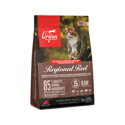 Orijen Regional Red Cat Whole Prey - 2 x 5,4 kg - kattenbrokken