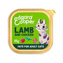 Edgard & Cooper Adult Cat - Lam en Vrije Uitloop Kip - Paté - 16 x 85 g - natvoer katten