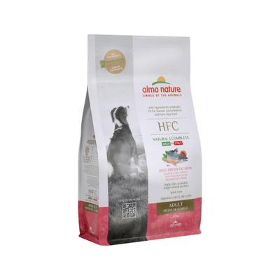 Almo Nature HFC Medium-Large Adult Hondenvoer - Zalm - 1,2 kg - hondenbrokken