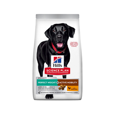 Hill's Science Plan - Perfect Weight & Active Mobility - Large - 12 kg - hondenbrokken