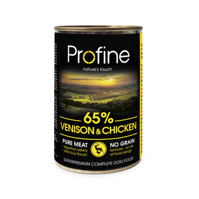 Profine Pure Meat - Hondenvoer - Hert - 6 x 400 gr - natvoer honden