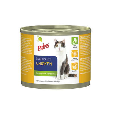 Prins NatureCare Cat - Chicken 6 x 200 g - natvoer katten