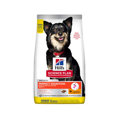 Hill's Science Plan Adult Perfect Digestion Small en Mini - 6 kg - hondenbrokken