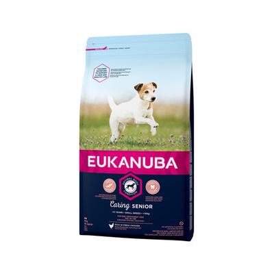 Eukanuba Dog - Caring Senior - Small Breed - 2 x 3 kg - hondenbrokken
