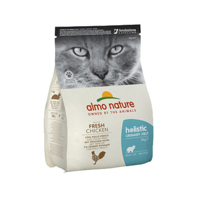 Almo Nature Kat Holistic Droogvoer - Urinary Help - Kip - 400 g - kattenbrokken