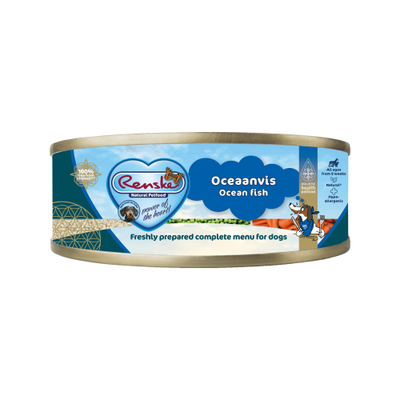 Renske Vers Hondenvoer - Blik - Oceaanvis - 24 x 95 g - natvoer honden