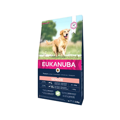 Eukanuba Dog Senior Large Hondenvoer - Lam en Rijst - 2,5 kg - hondenbrokken