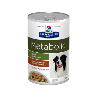 Hill's Metabolic Stoofpotje - Prescription Diet - Canine - 12 x 354 g - natvoer honden