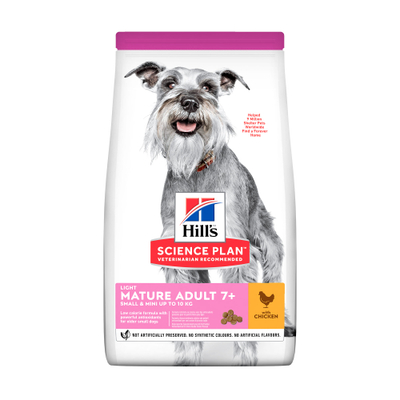 Hill's Science Plan - Canine Mature/Adult - Light Mini 2.5 kg - hondenbrokken