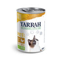 Yarrah - Natvoer Kat Blik met Kip Bio - 12 x 400 g - natvoer katten