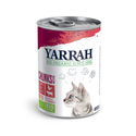 Yarrah - Natvoer Kat Blik Chunks met Kip & Rund Bio - 12 x 405 g - natvoer katten