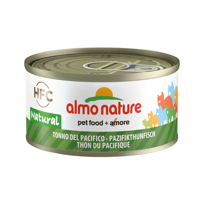 Almo Nature HFC 70 Natural - Tonijn uit de Stille Oceaan - 24x70g - natvoer katten