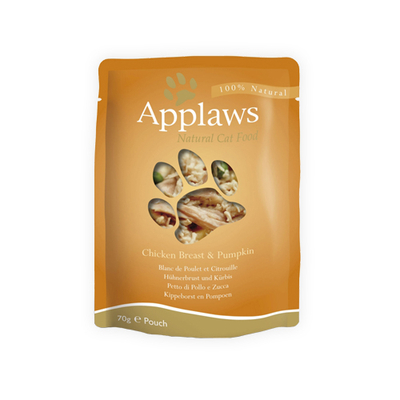 Applaws Cat - Chicken Breast & Pumpkin in Broth - 12 x 70 g - natvoer katten