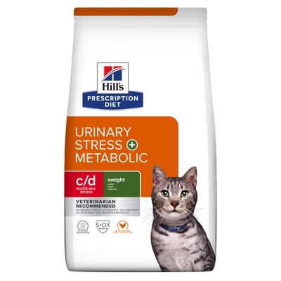 Hill's - c/d Urinary Stress + Metabolic - Feline - 1,5 kg - kattenbrokken