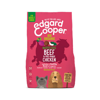 Edgard & Cooper Biologisch Adult - Rund & Kip - 2,5 kg - hondenbrokken
