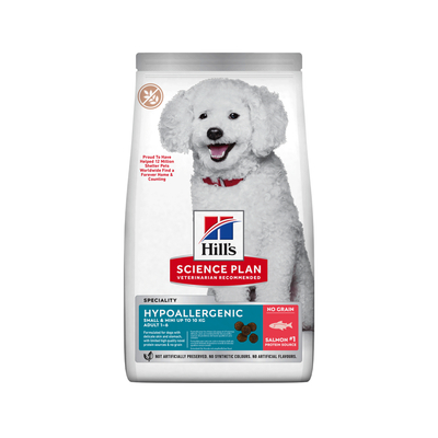Hill's Science Plan Hypoallergenic Small & Mini Hondenvoer Zalm - 6 kg - hondenbrokken