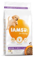 IAMS Puppy/Junior Large Chicken Hond 12 kg - hondenbrokken