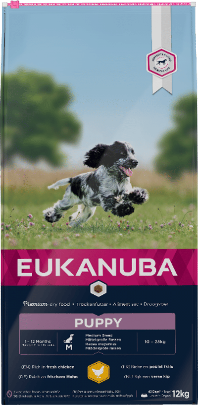 Eukanuba Dog - Puppy Medium - 12kg - hondenbrokken