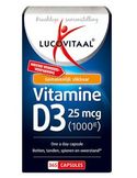 Lucovitaal Vitamine D3 25 mcg 365 capsules MAXI POT