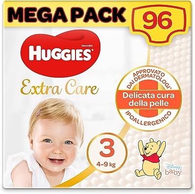 Huggies Extra Care  luiers maat 3 - 96 stuks