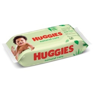 Huggies Natural Care billendoekjes - 56 stuks