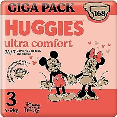 Huggies Little Movers  luiers maat 3 - 168 stuks