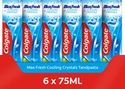 Colgate Max Fresh Cooling Crystals Tandpasta 6 x 75ml