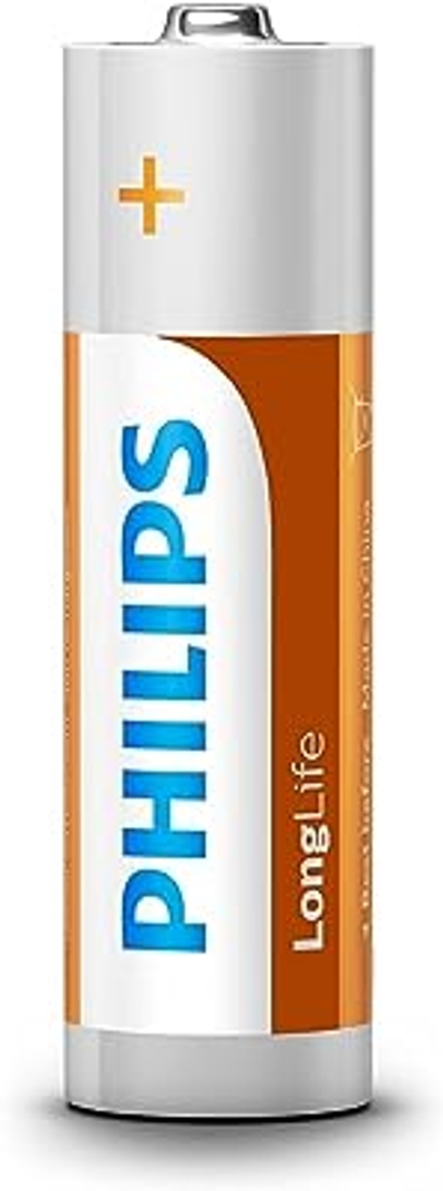 Philips AA-Batterijen - R6L12W - 12 Stuks Batterij Pack - Zinkchloride Technologie - 3 Jaar Houdbaarheid - 1.5V