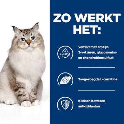 Hill's Prescription Diet J/D Joint Care Zak Kip - Kattenvoer - 1.5 kg - kattenbrokken