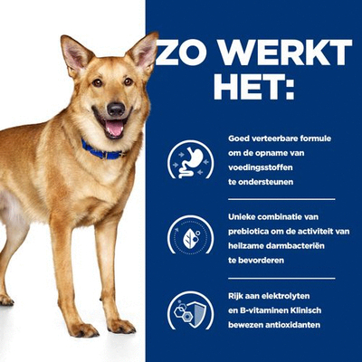 Hill's Prescription Diet I/D Digestive Care Zak Kip - Hondenvoer - 1.5 kg - hondenbrokken