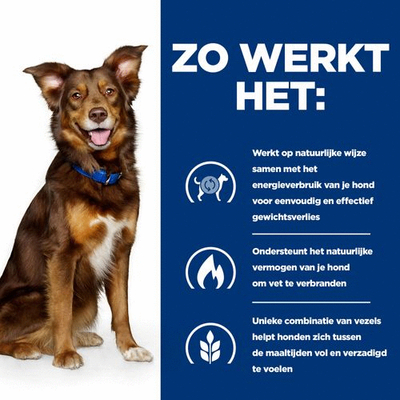 Hill's Prescription Diet Metabolic Weight Management - Hondenvoer - Lam Rijst 12 kg - hondenbrokken