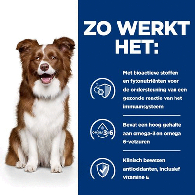 Hill's Prescription Diet Derm Defense Environmental Sensitivities Zak Kip - Hondenvoer - 4 kg - hondenbrokken